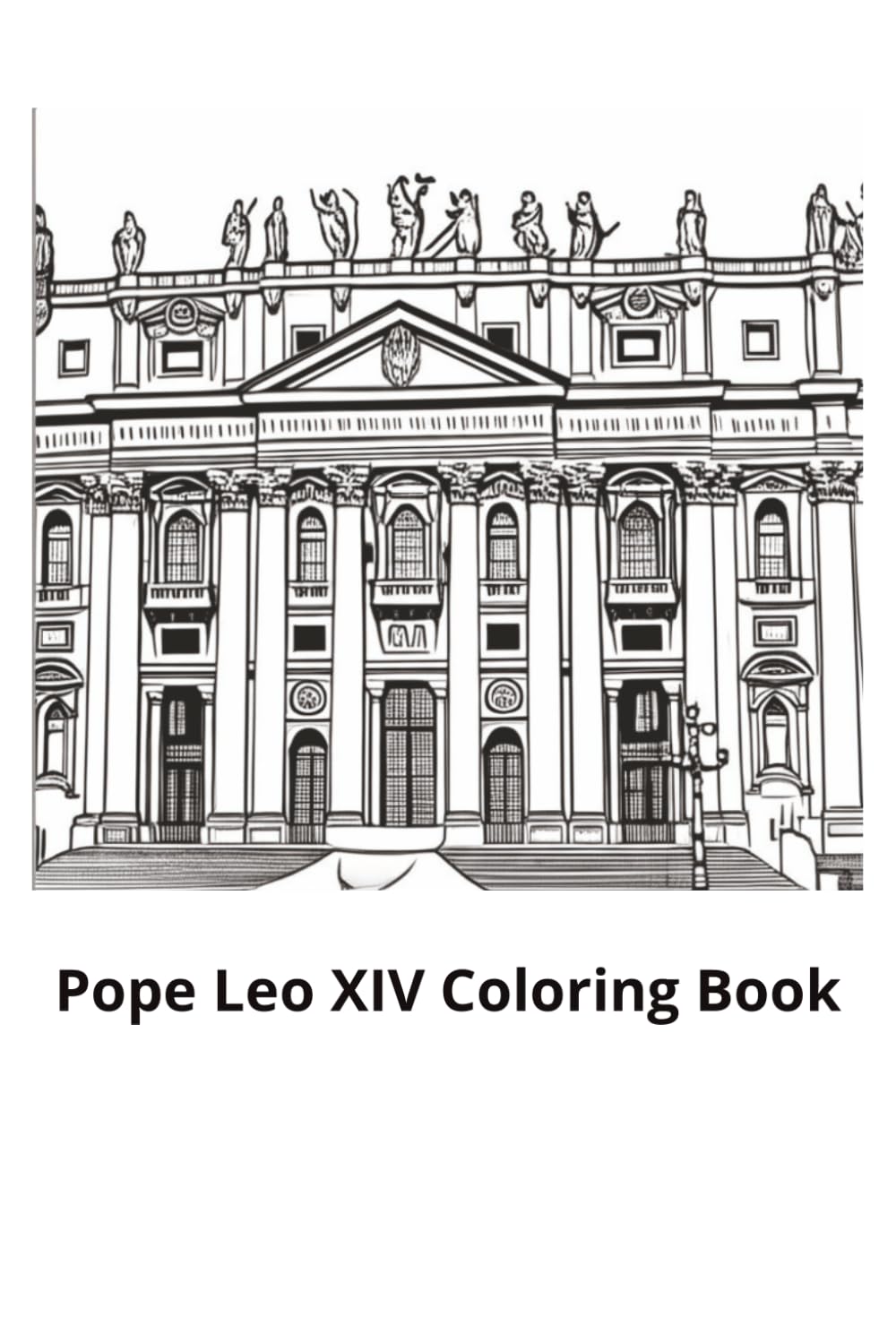 Pope Leo XIV Coloring Book