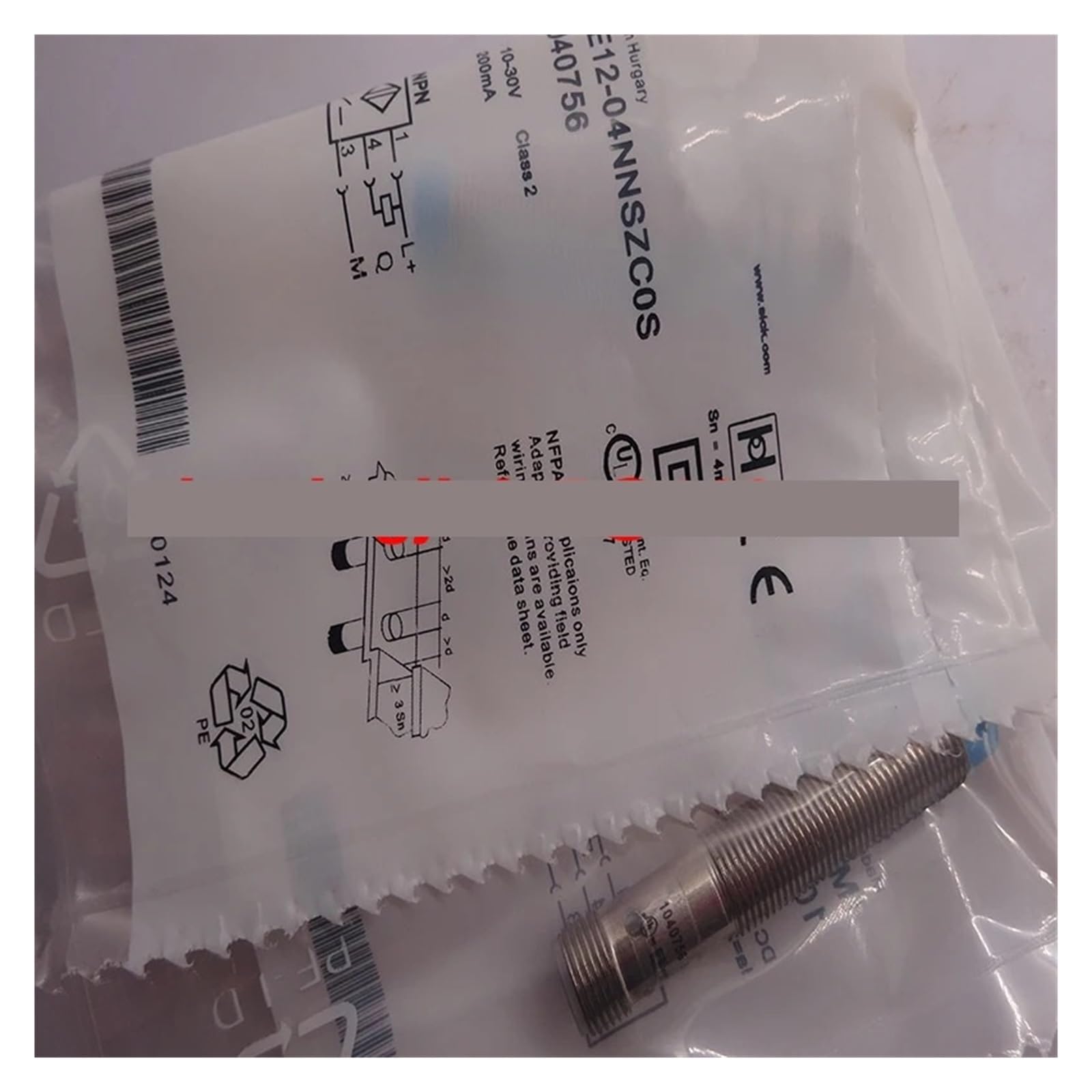 CJKXPZMH 1pcs proximity switch IME12-06BPSZW2K IME12-06NPSZCOS IME12-04BPSZW2S IME12-02BNSZW2S IME12-04BNSZC0S IME12-02BPSZC0S sensor(IME12-04BNSZC0S)