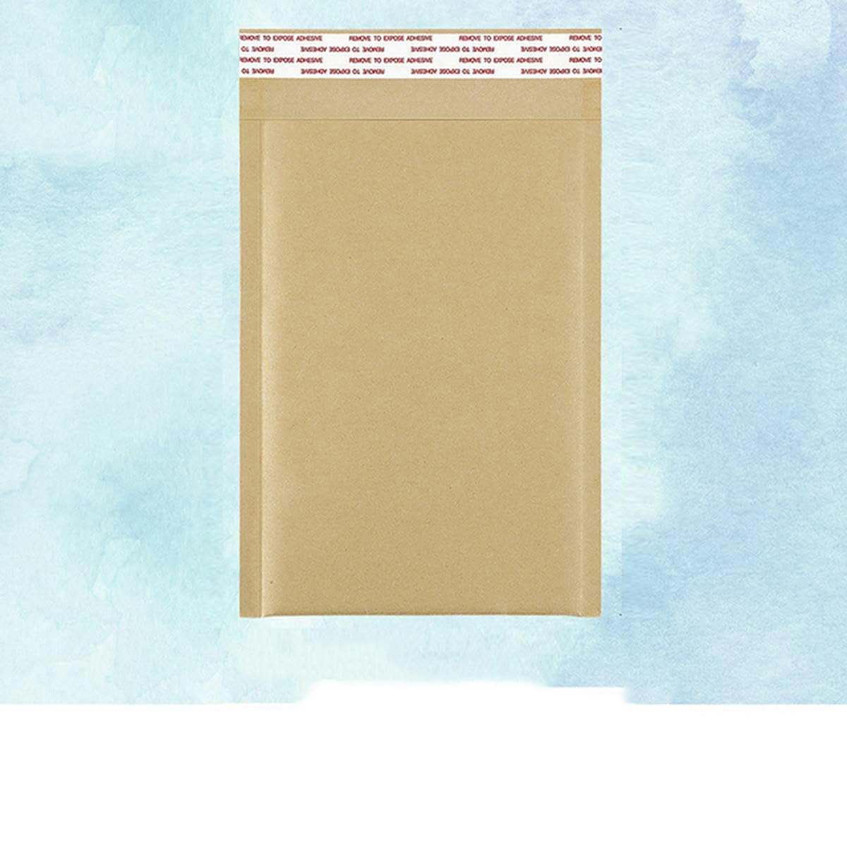 50 pièces enveloppes à bulles marron naturel coussin en papier Kraft enveloppes rembourrées sacs de poche avec rembourrage pour l'emballage-250mm x 300mm 50 pièces