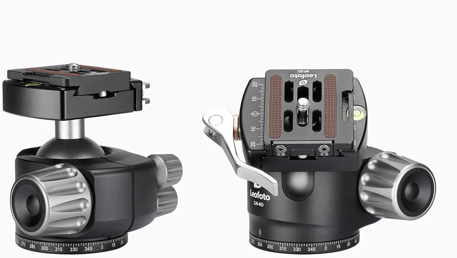 Leofoto Professional Camera Tripod, 63.7" Compact Carbon Fiber Tripod for DSLR Video Camcorder, 5 Leg Sections, 360° Ball Head, Max Load 20KG/44Lb (LS-365CX+LH-40LR)