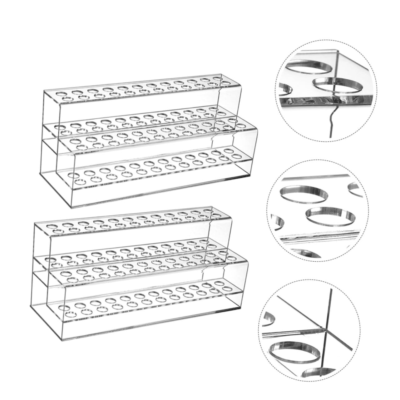 Housoutil 2pezzi Portapenne Portapenne Trasparente Organizer Da Scrivania Espositore Per Penne Portaoggetti Per Penne Supporto Di Plastica Sfera