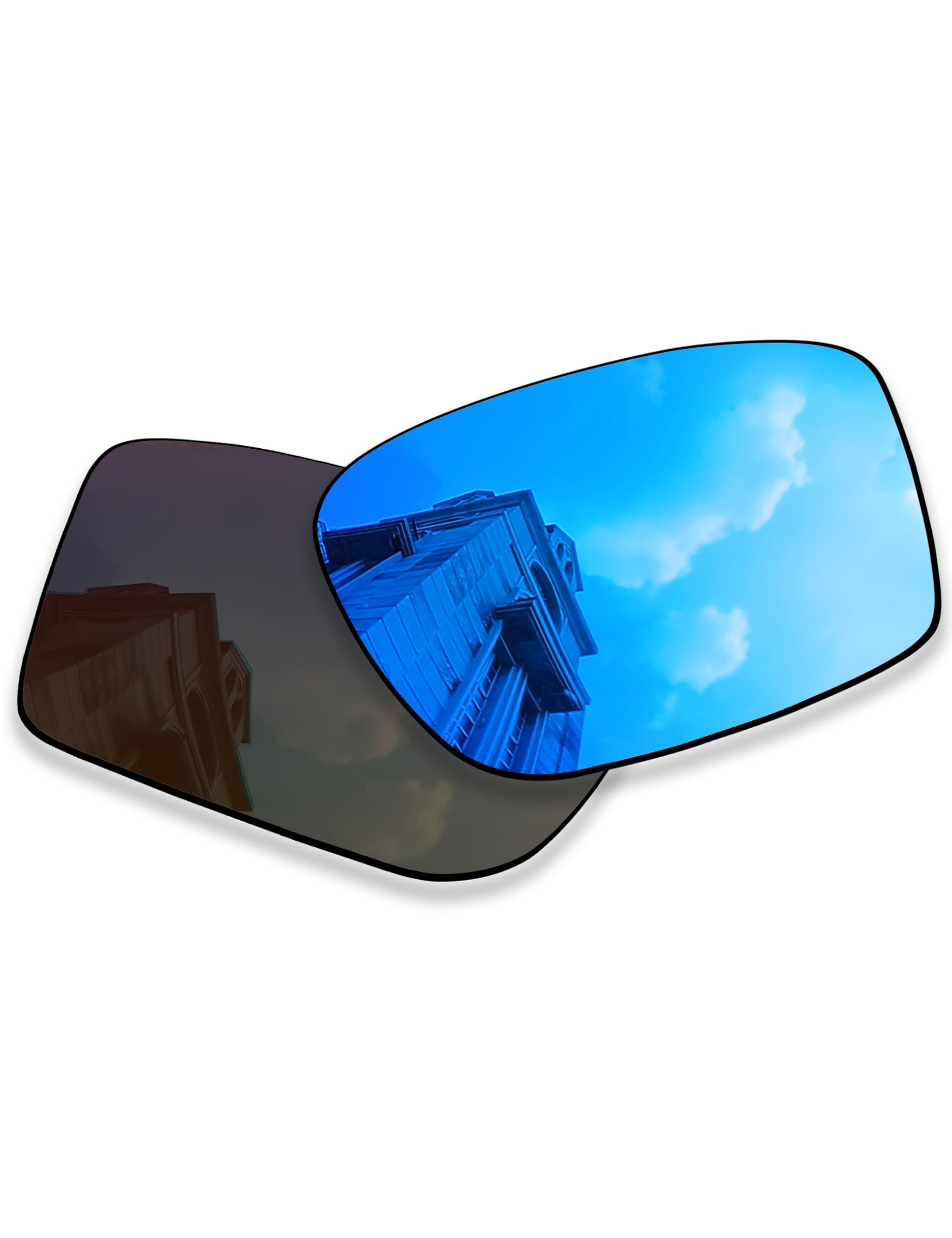4 paia di lenti polarizzate di ricambio per occhiali da sole Ray-Ban Justin RB4165 54 mm, antigraffio e resistenti agli urti