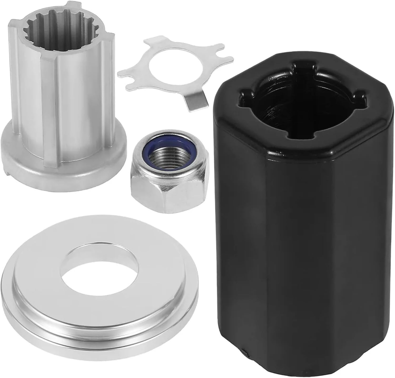Outboards Flo-Torq II Hub Kit 835257K 1 Compatible with Mercury 135-250, Hub Kit Replace for Mercury MerCruiser Alpha and Alpha One Bravo One (Less Than 400 HP)