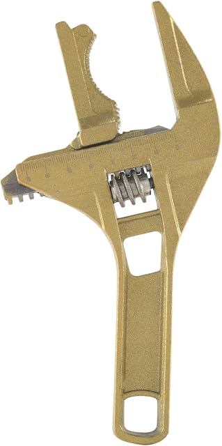Tbkoly Adjustable Wrench Bathroom Spanner Wrenches Wide 6-68mm Aluminum Alloy Spanner Wrenches Plumber Hand Tool A