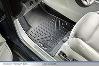 Vista 2 de MAXLINER - Juego de tapetes de piso de ajuste personalizado de 3 filas compatibles con Cadillac XT6 2020-2025