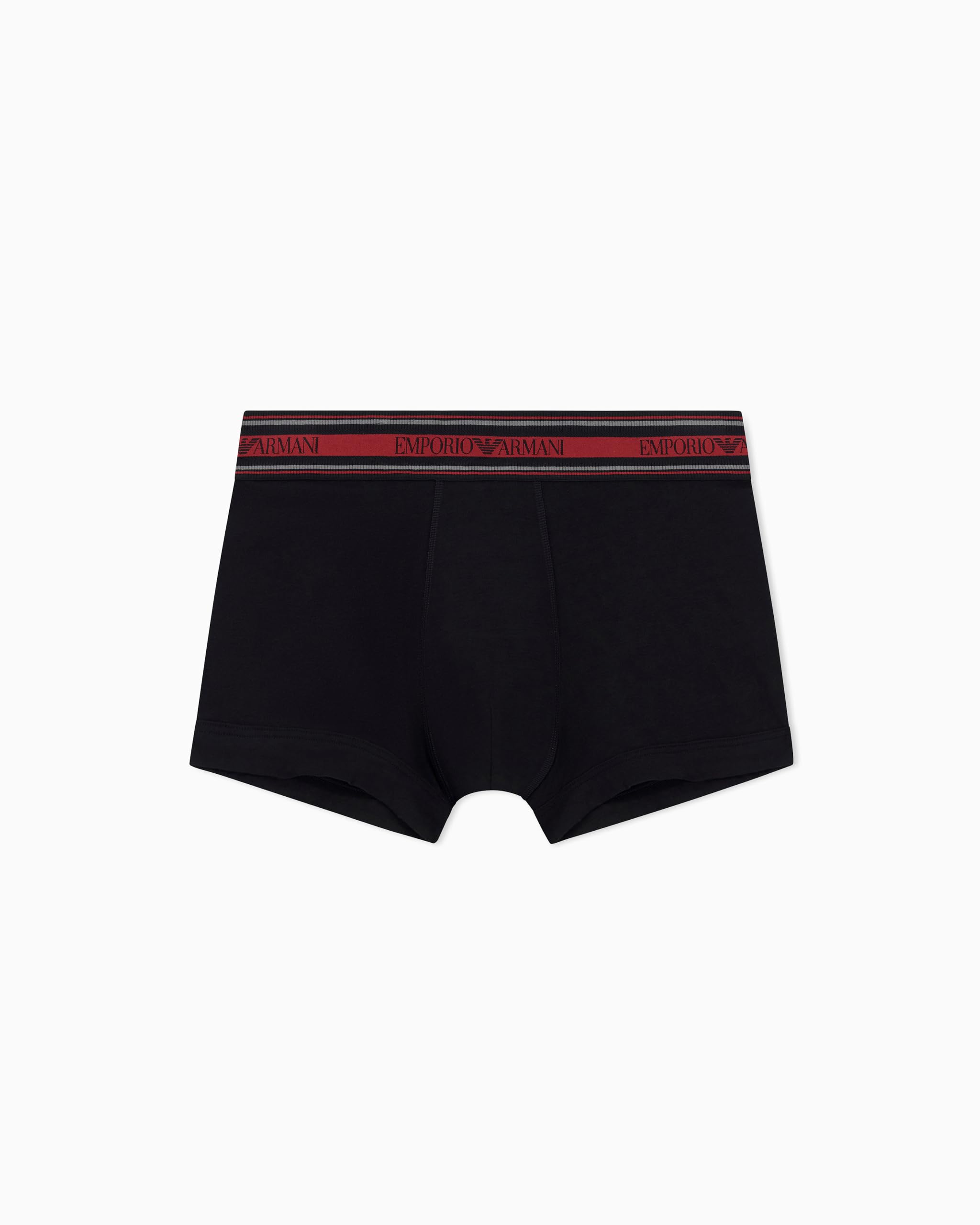 Emporio Armani Man's Textured Elastic Trunk Black S