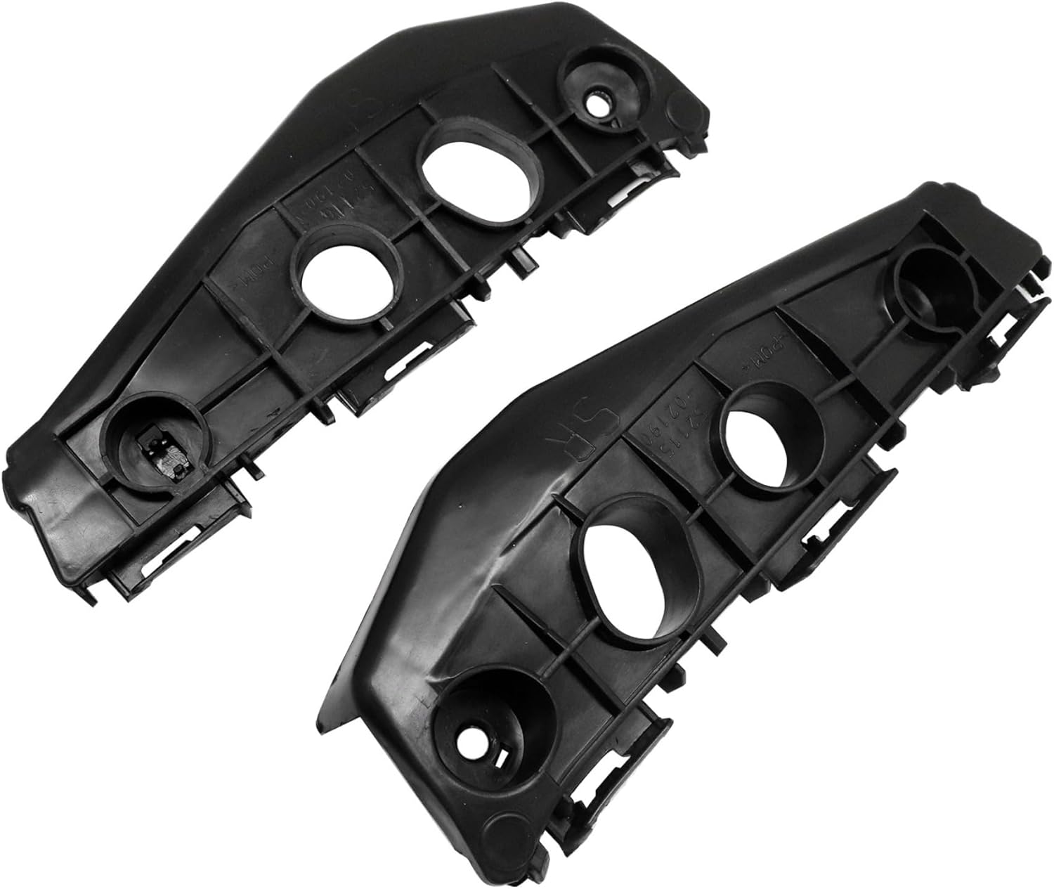 XQSMWF 1 Pair Front Bumper Fender Support Bracket Retainer Compatible with Toyota Corolla 2011 2012 2013 Replace 5211502170, TO1043114, 5211602170, TO1042114