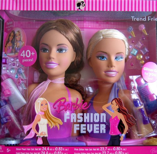 Barbie Mattel Fashion Fever Styling Heads