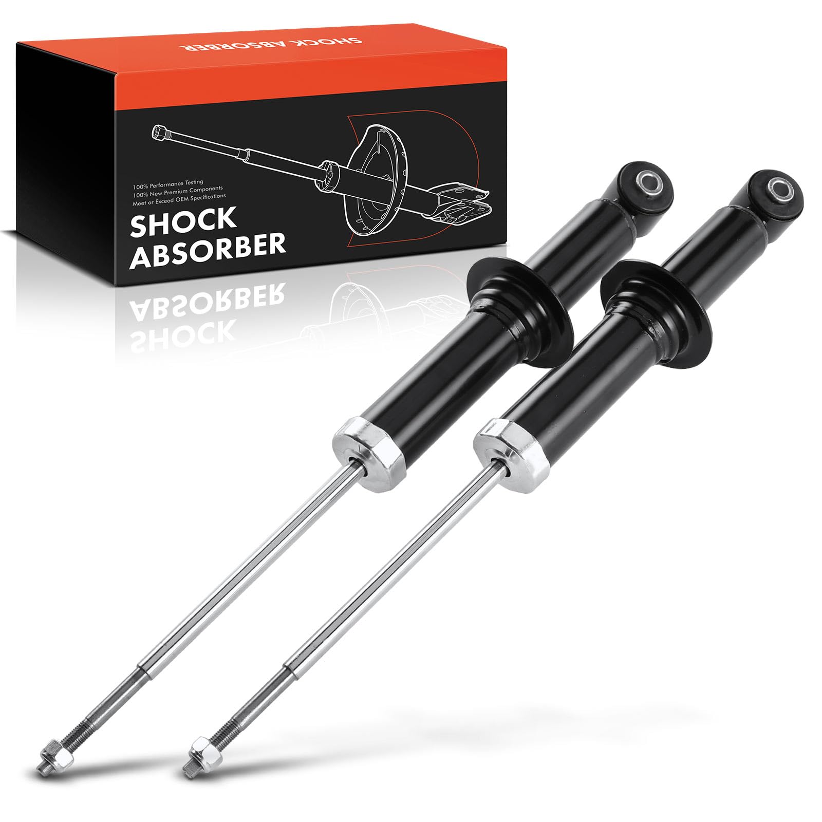 Ammortizzatori Posteriori Fiat Panda 169 - 2 Pezzi Gas, Compatibili 2003-2015 - Foto 4