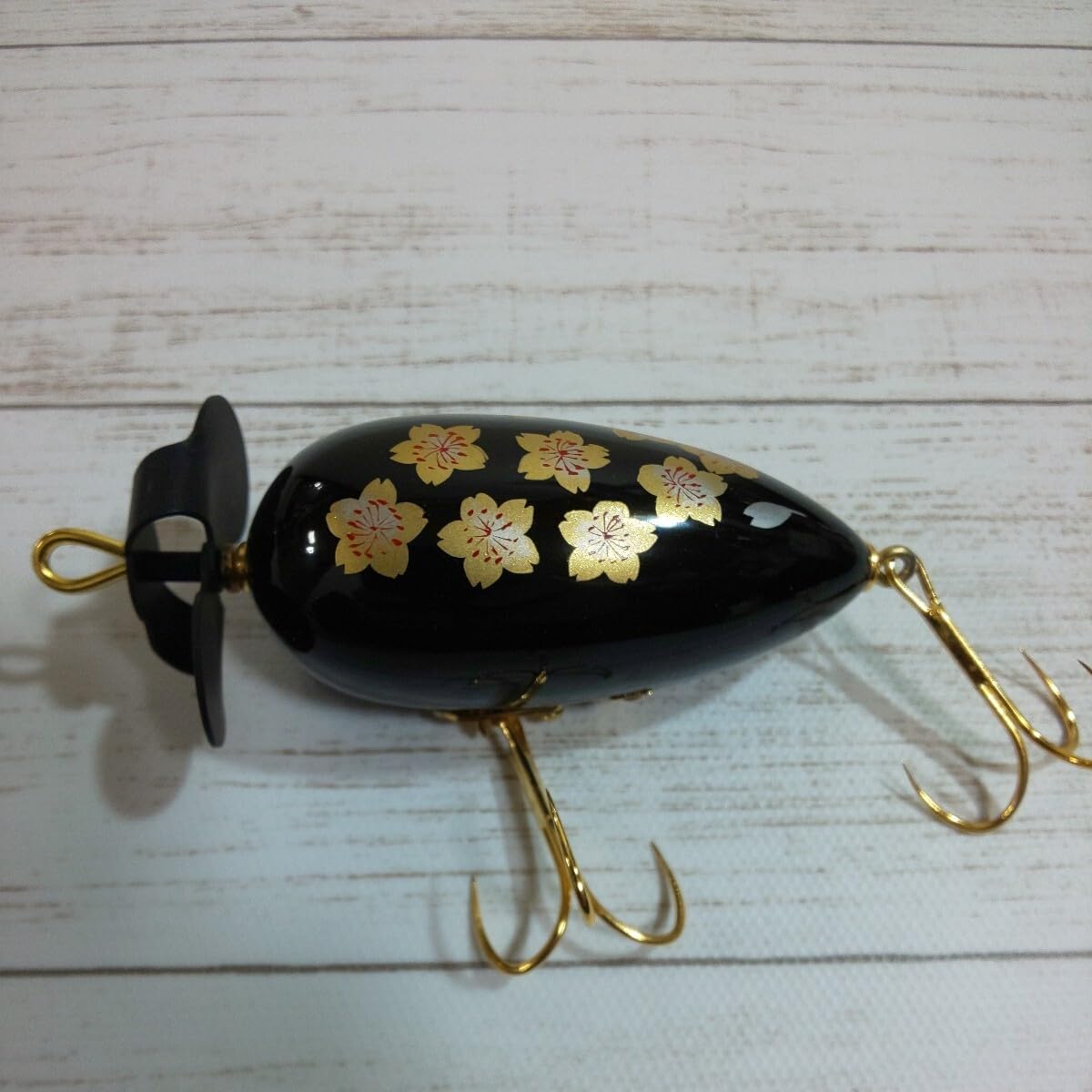 Amazon.co.jp: 道楽 フィッシュオーマンジュウ DOWLUCK 加賀山中蒔絵桜