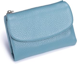 Nsciyise Premium Leather Wallet for Women, Blue