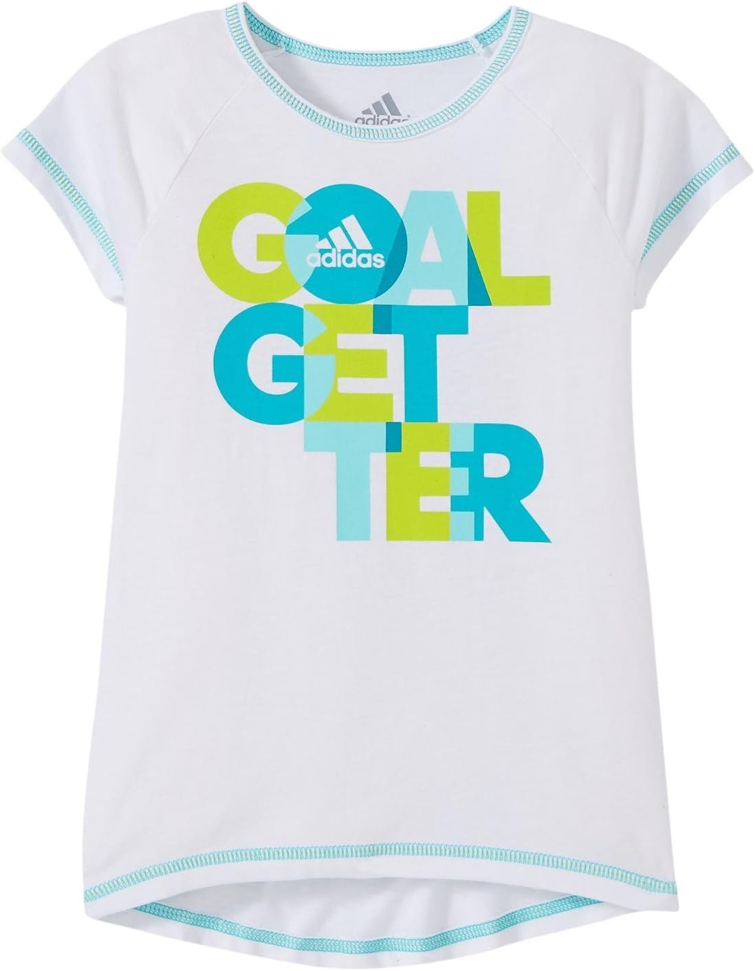 adidas Girls' Drop Tail Raglan