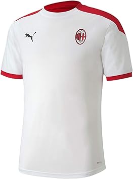 Amazon Co Jp Puma プーマ Acミラン Acm スタジアム ホーム Ss シャツ スポーツ アウトドア