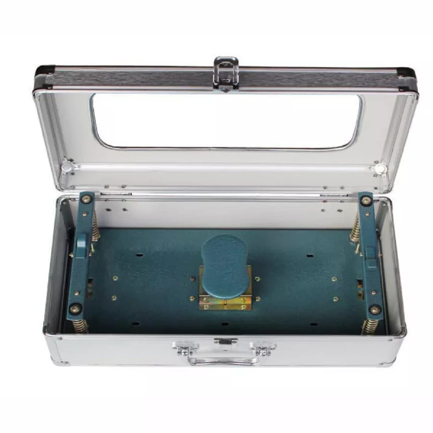 Ken Kou Automatic Shoe Cover Dispenser AT-100 | Hands-Free Shoe Cover Applicator for Offices, Factories & Visitors Silver 2