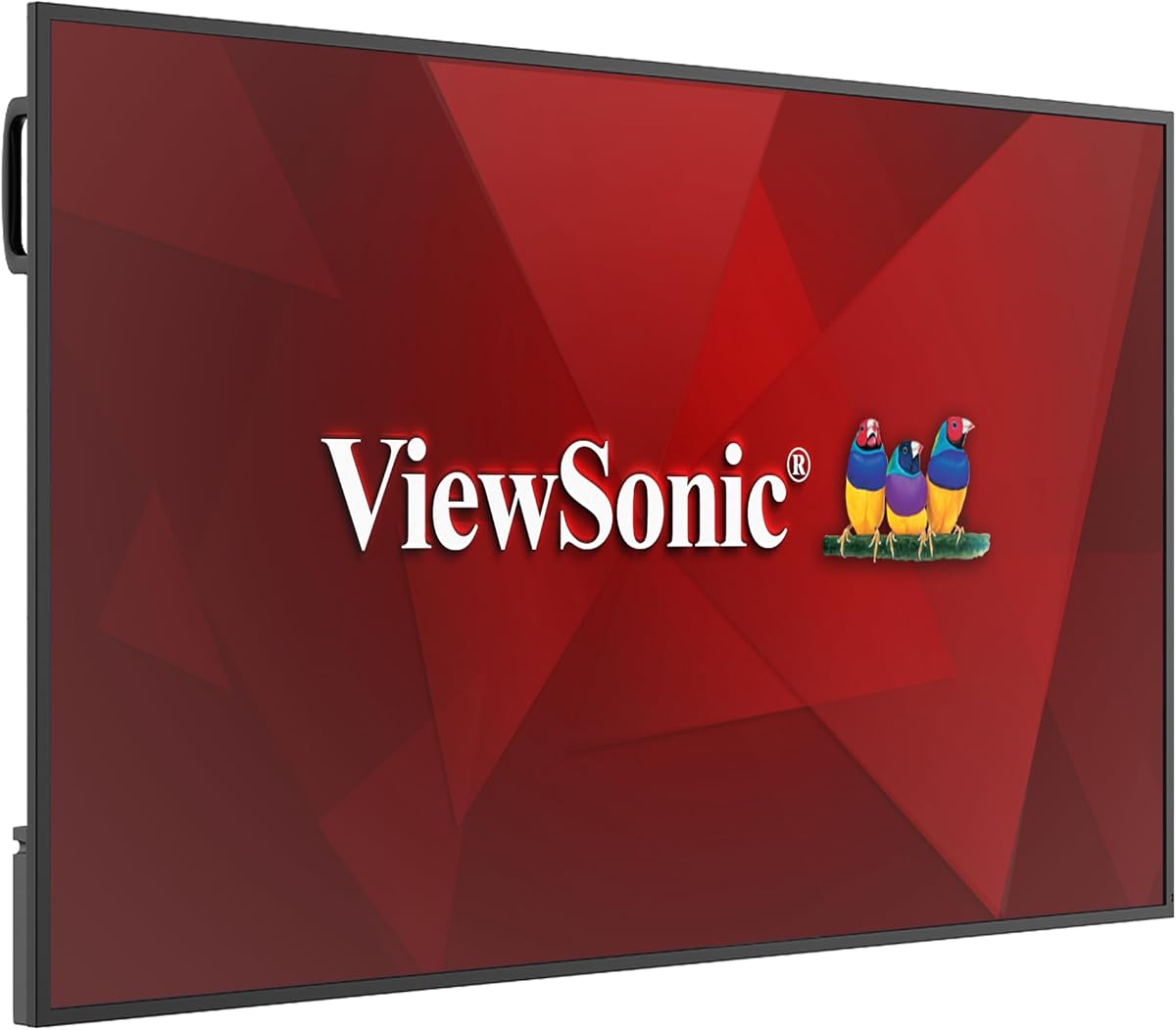 ViewSonic CDE6514 Pantalla comercial 4K UHD de 65 pulgadas con Android 14, brillo de 350 nits, RS232, RJ45, ranura WiFi/BT, USB-C y entradas HDMI