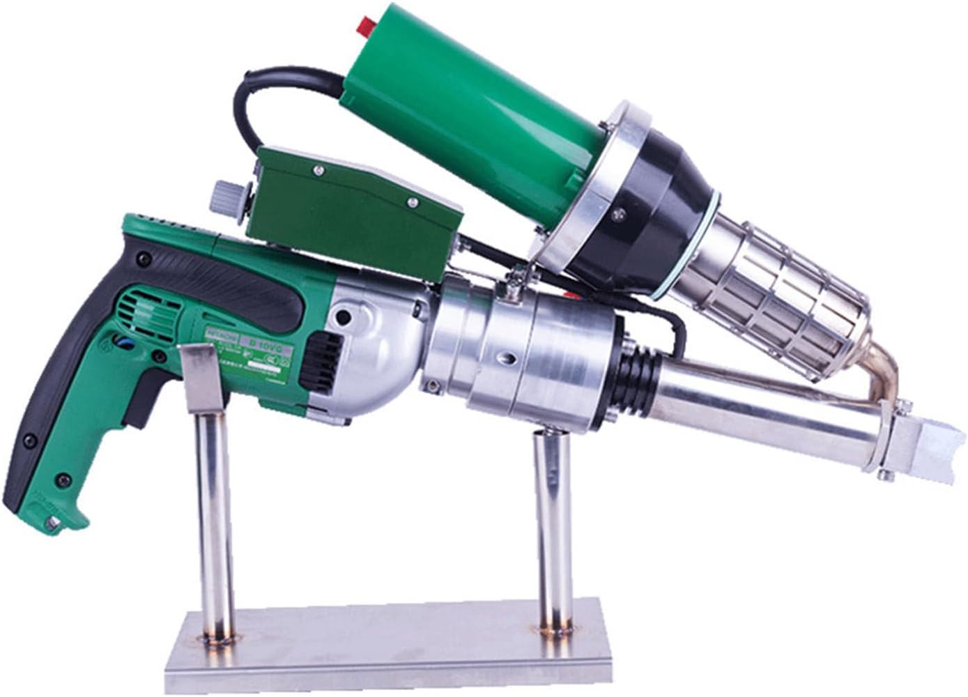 Plastic Welding Machine,Plastic Pipe Welding Tools,Hand Heated Plastic Extrusion Welding Machine Kit,Vinyl Welding Extruder Welding Machine for Welding Hdpe Pp Pvdf Sheet