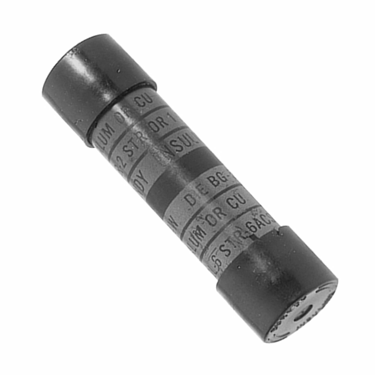 Burndy ES2R2R Insulink Service Entrance Sleeve, 1 Str. 2 Str., #1 AL Compt, #2 AL Compt Side A/1 Str. 2 Str., #1 AL Compt, #2 AL Compt Side B, Red/Red (Pack of 100)