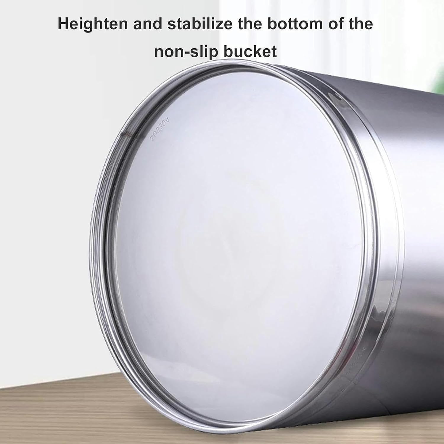 Wzglod Wine Pail Milk Transport Barrels Stainless Steel Milk Can Jug with Sealed Lid for Liquid Container Storage