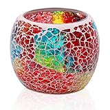 【Hochzeit, Partys & Wohnkultur】 - Votivkerzenhalter aus Glas sind die perfekte Wahl, um Ihrer Veranstaltung und / oder Ihrem Zuhause Glanz und Eleganz zu verleihen.für Experten Handwerker ideal für Schlafzimmer, Wohnzimmer, Tischdekoration,gilt auch für besonderes restaurant, café, westliches restaurant, bar bar, tourist inn als dekorative tischlampe