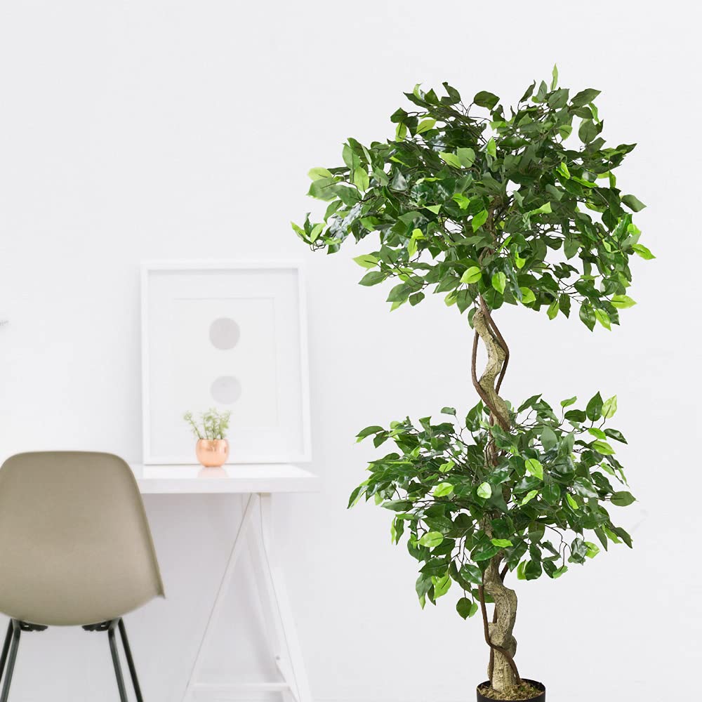 Ficus Plante Artificielle 170 cm Decovego