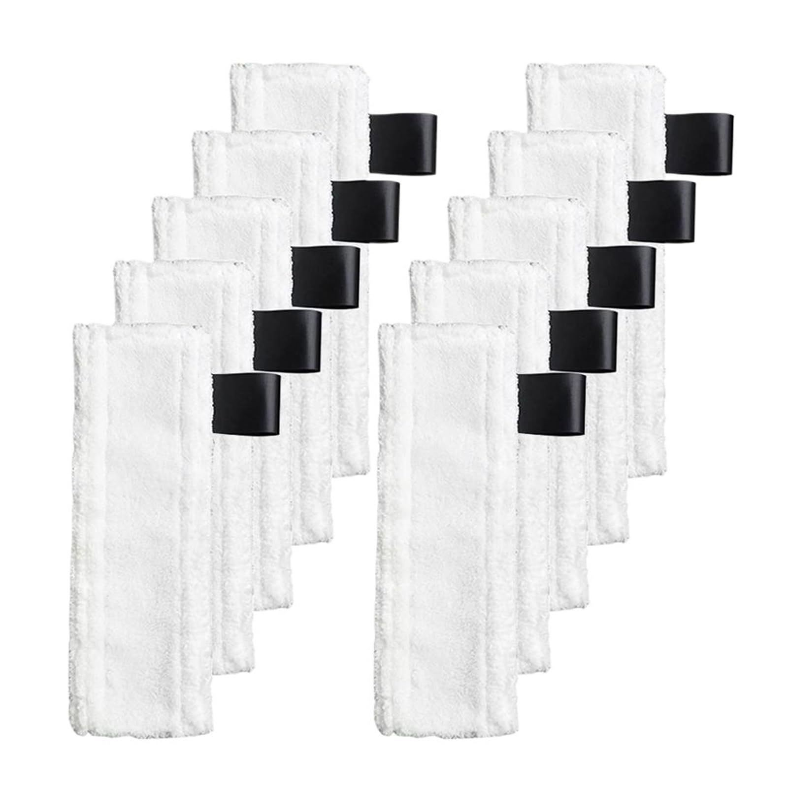 Paño De Repuesto Mopa Repuestos for trapeador de Piso Limpiador a Vapor, Fundas Trapo, Almohadillas for aspiradoras, repuestos(10pcs)