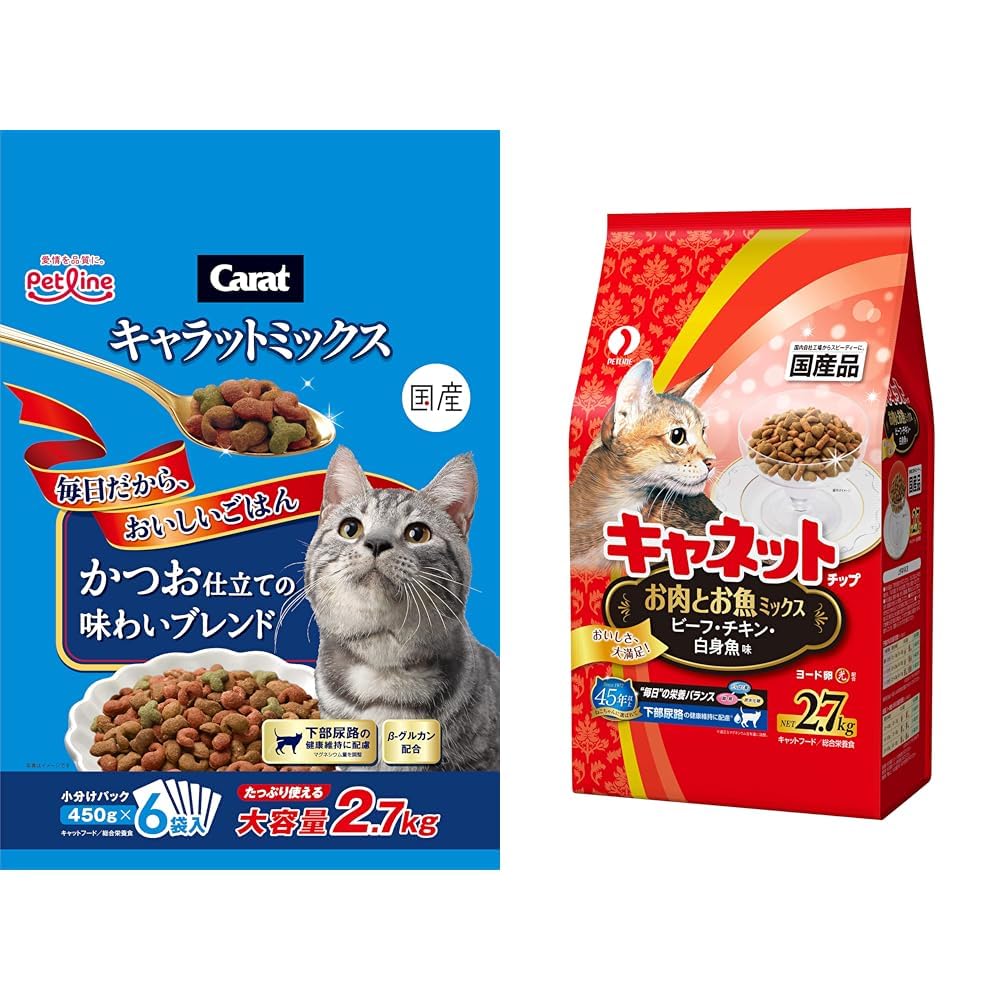 キャットフード an ペットライン キャネットチップ ミックス (200g) キャットフード