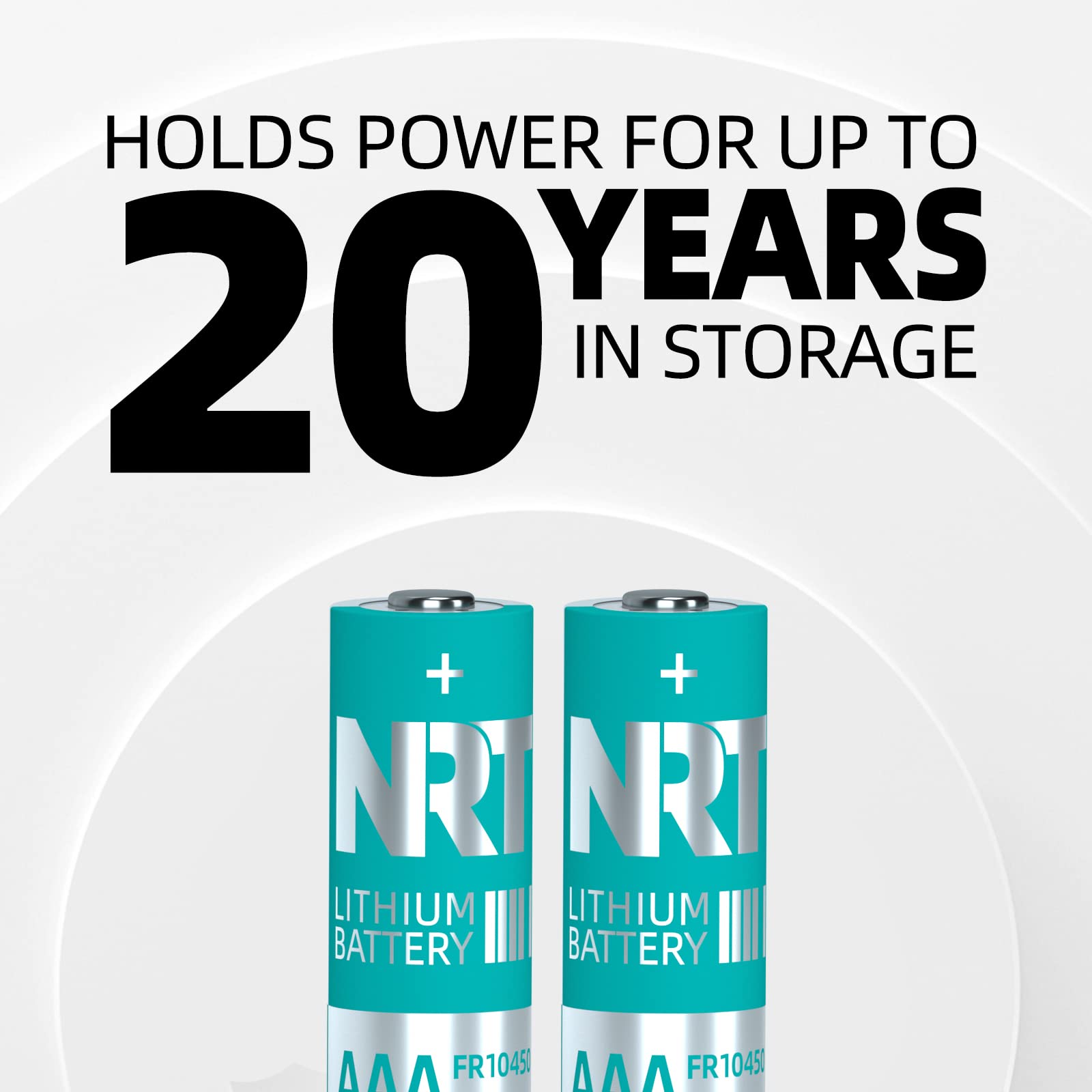 NRT AAA Batteries 10 Pack Triple A 1.5V 1200mAh Longer Lasting Power AAA Lithium Batteries, Non-Rechargeable (Lithium AAA-10 Unité)