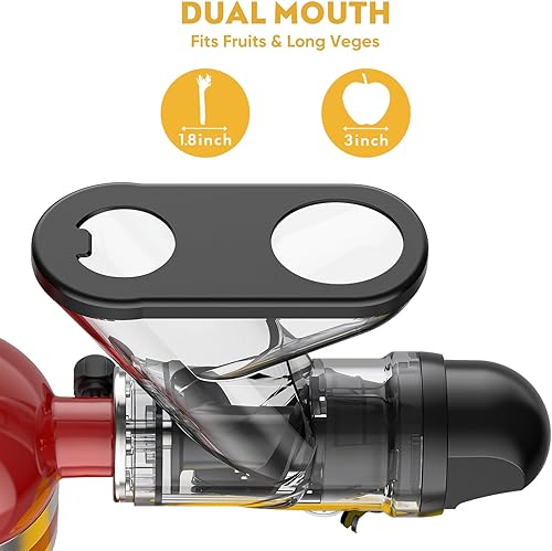 Miniatura 2 de Accesorio de exprimidor para batidora de pie KitchenAid, exprimidor de masticación, accesorio exprimidor lento para KitchenAid Todos los modelos de