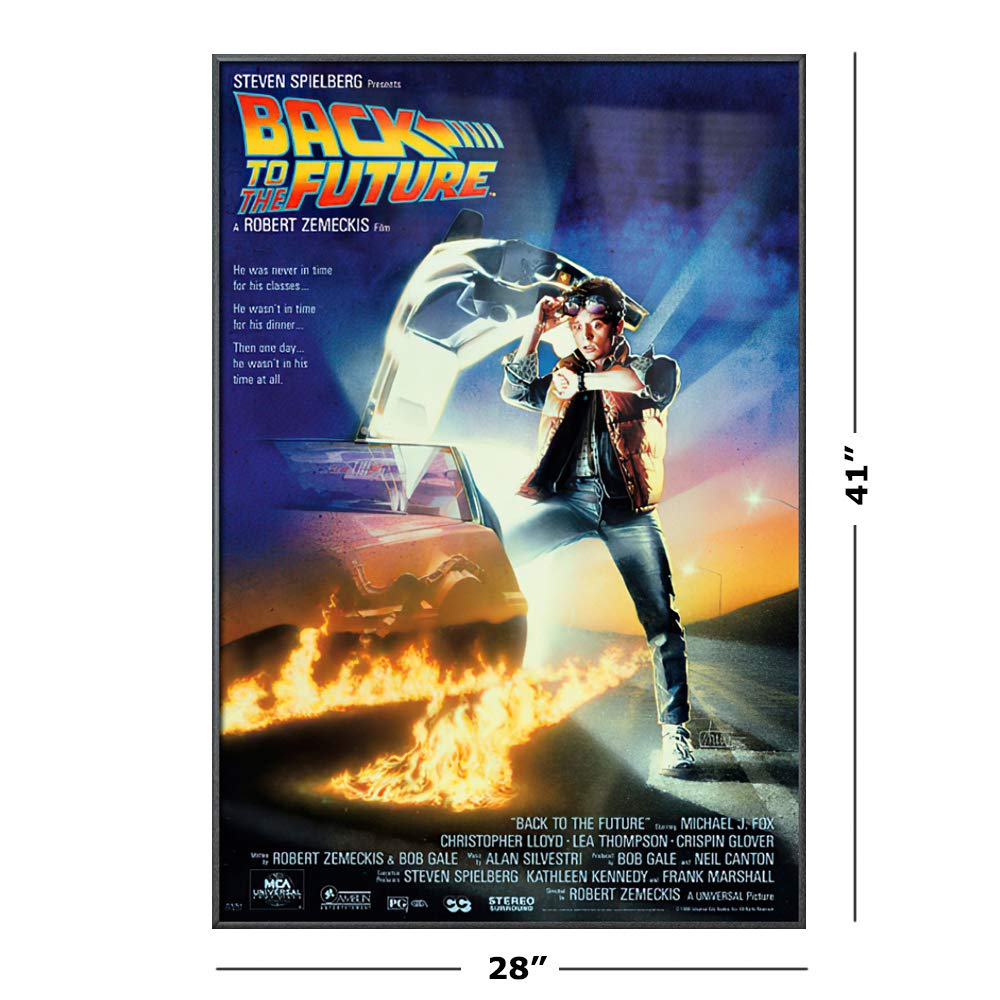 Amazon.com: Back To The Future - Framed Movie Poster (Regular