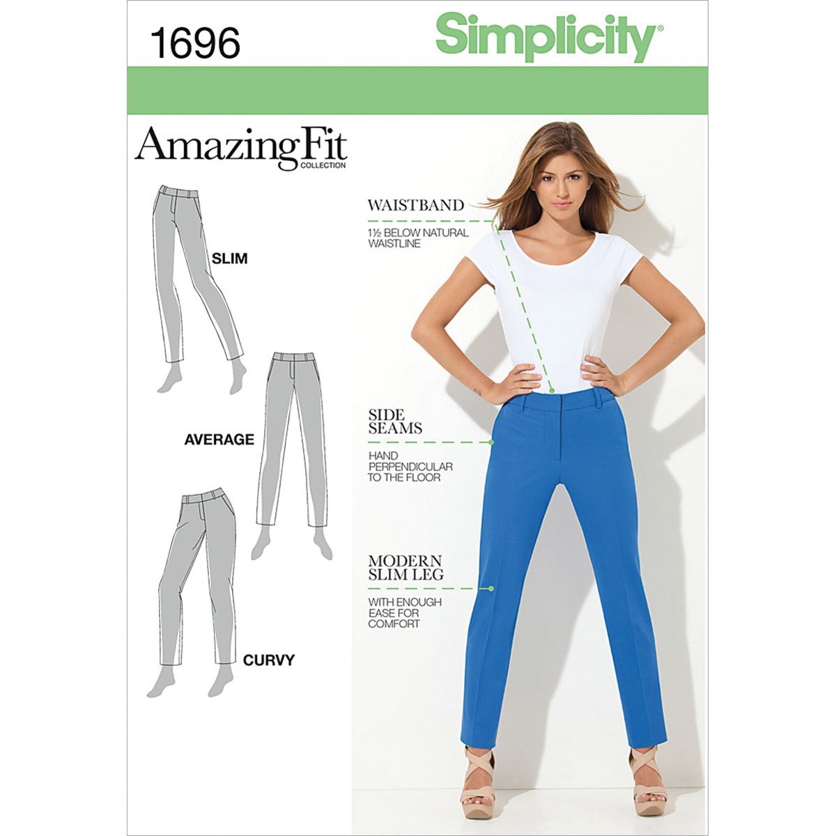 Simplicity Amazing Fit Pattern 1696 