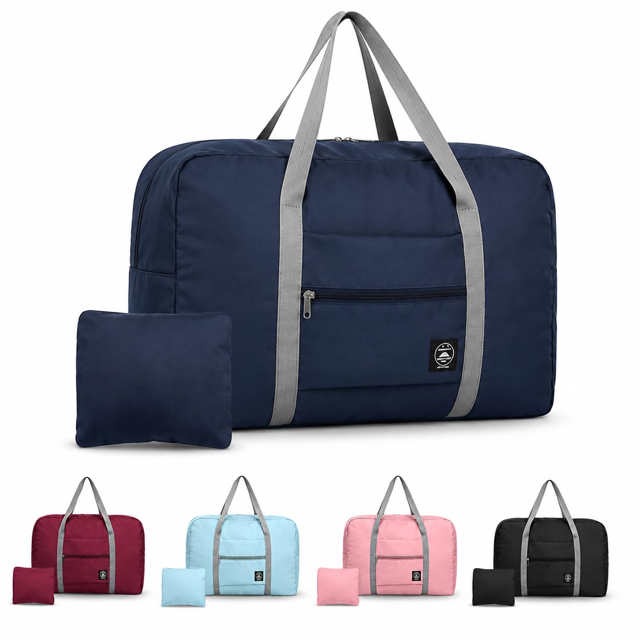 dealx | 35 Liter Expandable Travel Bags for Women, Duffle Bags for Women Luggage, Foldable Carry Vanity Traveling Bag, Waterproof Hand Bag for Ladies Personal Items (Wine)-picture-44