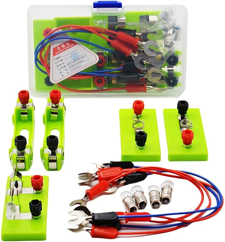 Physical Experiment Equipment Simple Circuit Closure Experiment Box Concatenation in Parallel Light The Small Bulb Experiment Equipment Children's Assembly Scie
