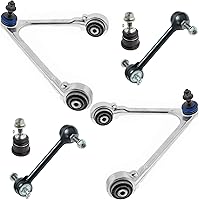 Vista 117 de Detroit Axle - Kit de brazos de control delantero RWD para Mercedes-Benz E320 E420 E430 E55 AMG, 2 brazos de control inferiores, 2 brazos de control