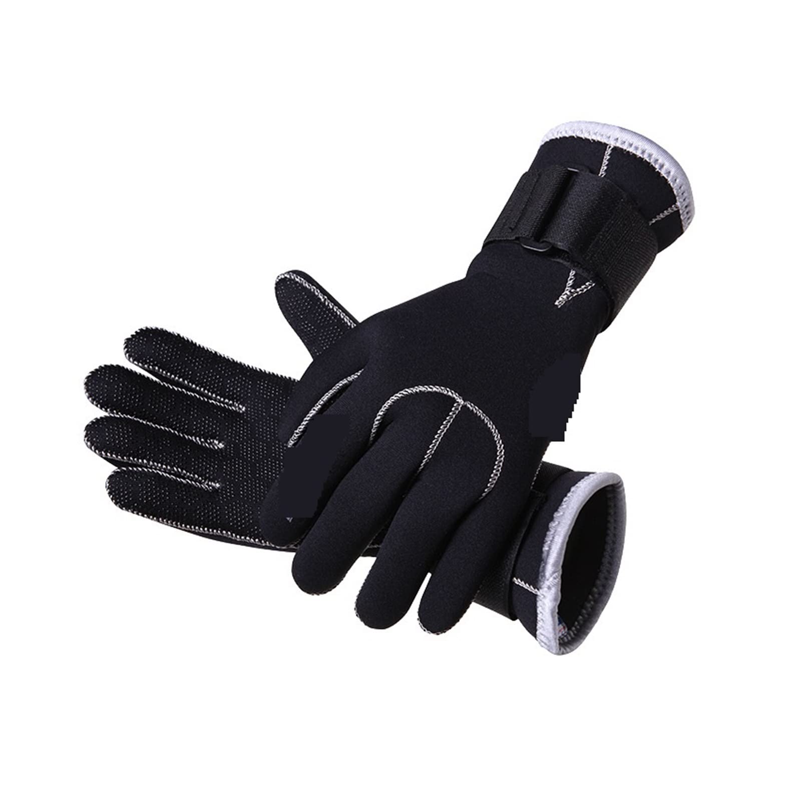 Guanti da Immersione, Guanti da Sub da Uomo e da Donna, 3 mm, Comodi, Antiscivolo, Caldi, Termici, Resistenti all'Usura, con Protezione for Le Mani, Guanti da Surf e Snorkeling(S)