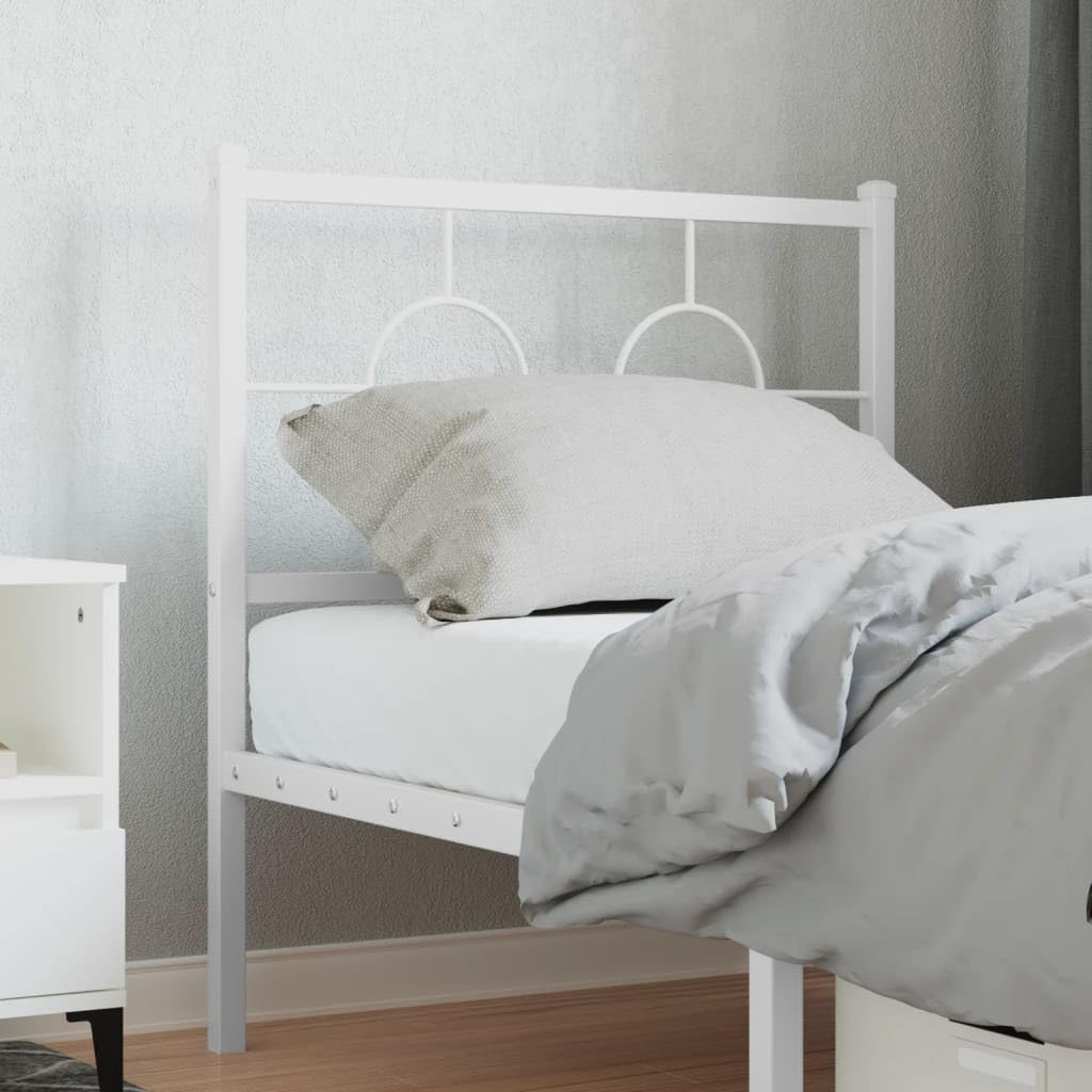 SYDE Cabecero de Repuesto de Acero Blanco 75 cm