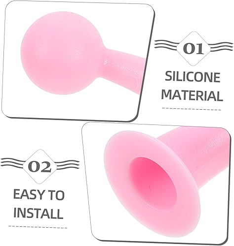 Miniatura 7 de INOOMP 1 par de llaves de cable solar Cascos tentáculos casco antena adorno silicona abeja moto casco accesorios casco adhesivo tentáculos