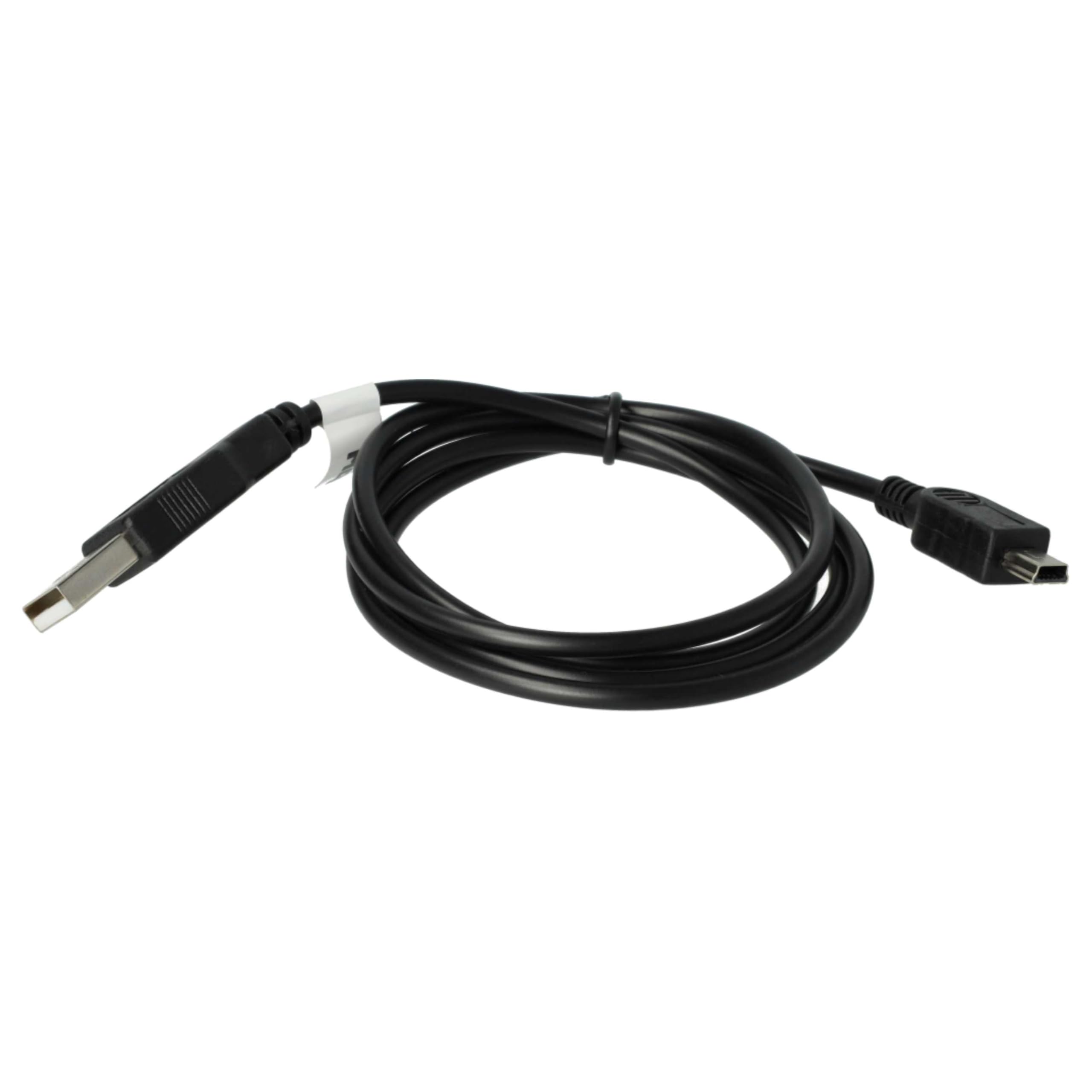 vhbw cavo dati USB cavo di ricarica 2-in-1 compatibile con TomTom GO 550 live, Go 750 live, Go 950 live, Falk F8, F10, F12 navigatori GPS