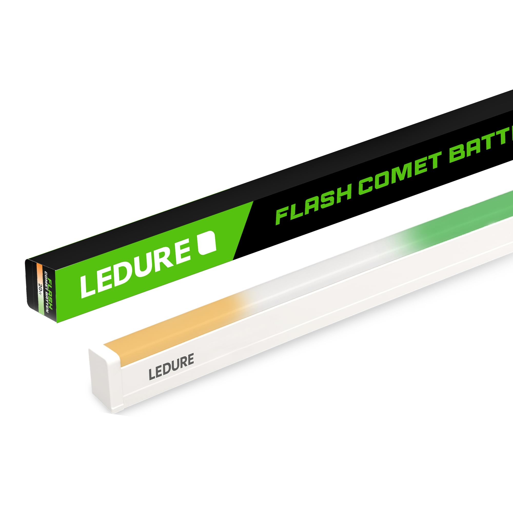 LEDURE Linear Tiranga Batten Series: 20 W Energy-Efficient Batten | Internal Driver | Suitable for Wall & Surface Mounting | Led Tubelight Batten |Warm White (Pack of 1)-image-24