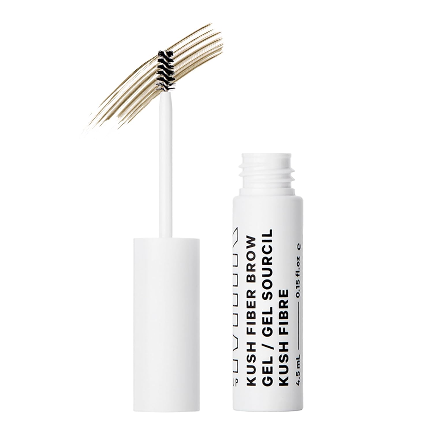 Milk Makeup KUSH Fiber Brow Gel – Tinted Gel Fluffs, Fills + Holds Eyebrows for a Fuller, Natural Look – Conditioning, Vegan Formula