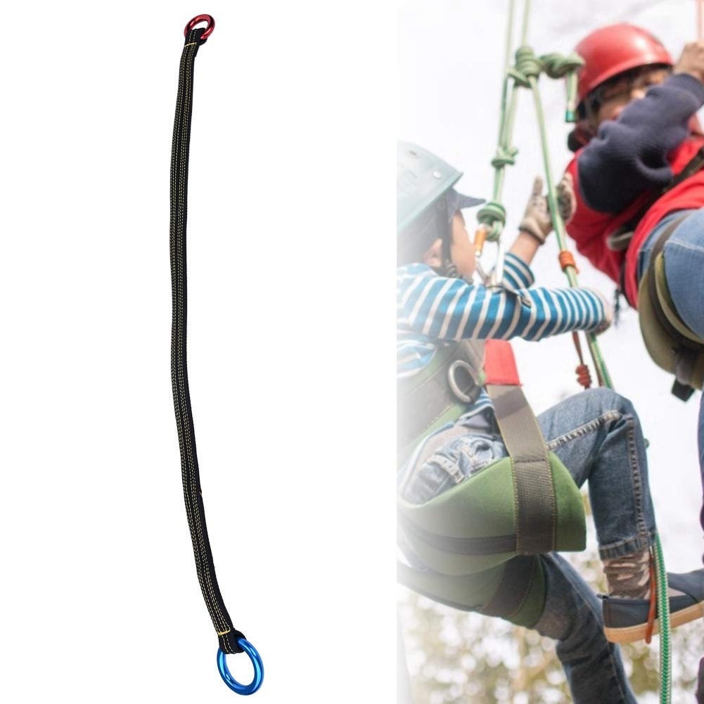 Alomejor CâBle MéTallique de Sauvetage d'escalade LanièRes d'escalade ExtéRieures avec des Anneaux Suspendus