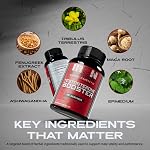 Iron Brothers Testosterone Support for Men - Daily Performance & Vitality Formula for Stamina & Endurance w/Tribulus Terrestris, Tongkat Ali, Epimedium - Canada-Made Testosterone Supplement, 90 Caps