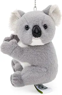 [ＣＯＬＯＲＡＴＡ] カロラータ ぬいぐるみ マスコット コアラ (リアル 野生動物/チェーン付き) かわいい 動物 キーホルダー お人形 ギフト プレゼント (検針2度済み) / クリスマス クリスマスプレゼント
