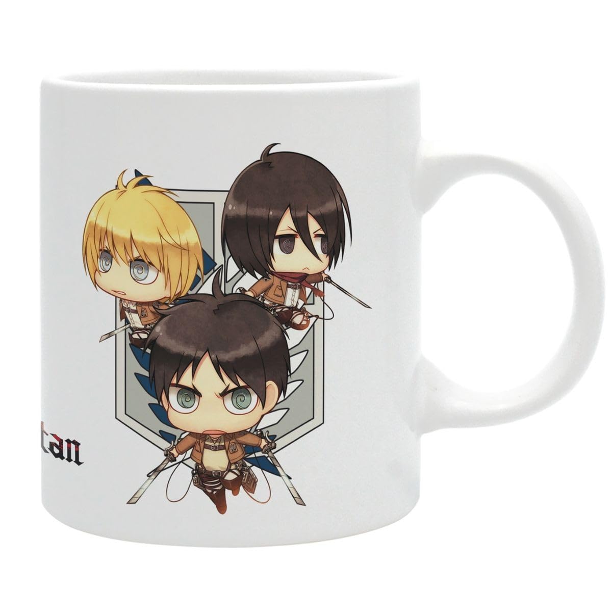 GB eye Attack On Titan Chibi Trio Mug
