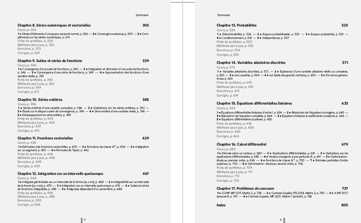 Maths MP/MP*-MPI/MPI* - Tout-en-un - Conforme à la nouvelle réforme: Cours - Synthèse - Méthodes détaillées - Exercices et sujets corrigés