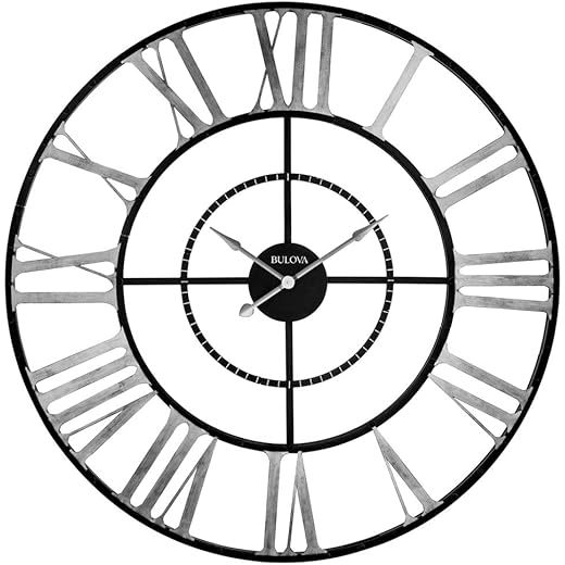 Bulova C4877 Zeeland Oversized Clock