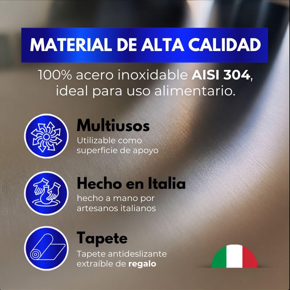 Tabla de cortar con tarot / espátula de acero inoxidable, varios tamaños, para cocina, bar, restaurante (personalizable)