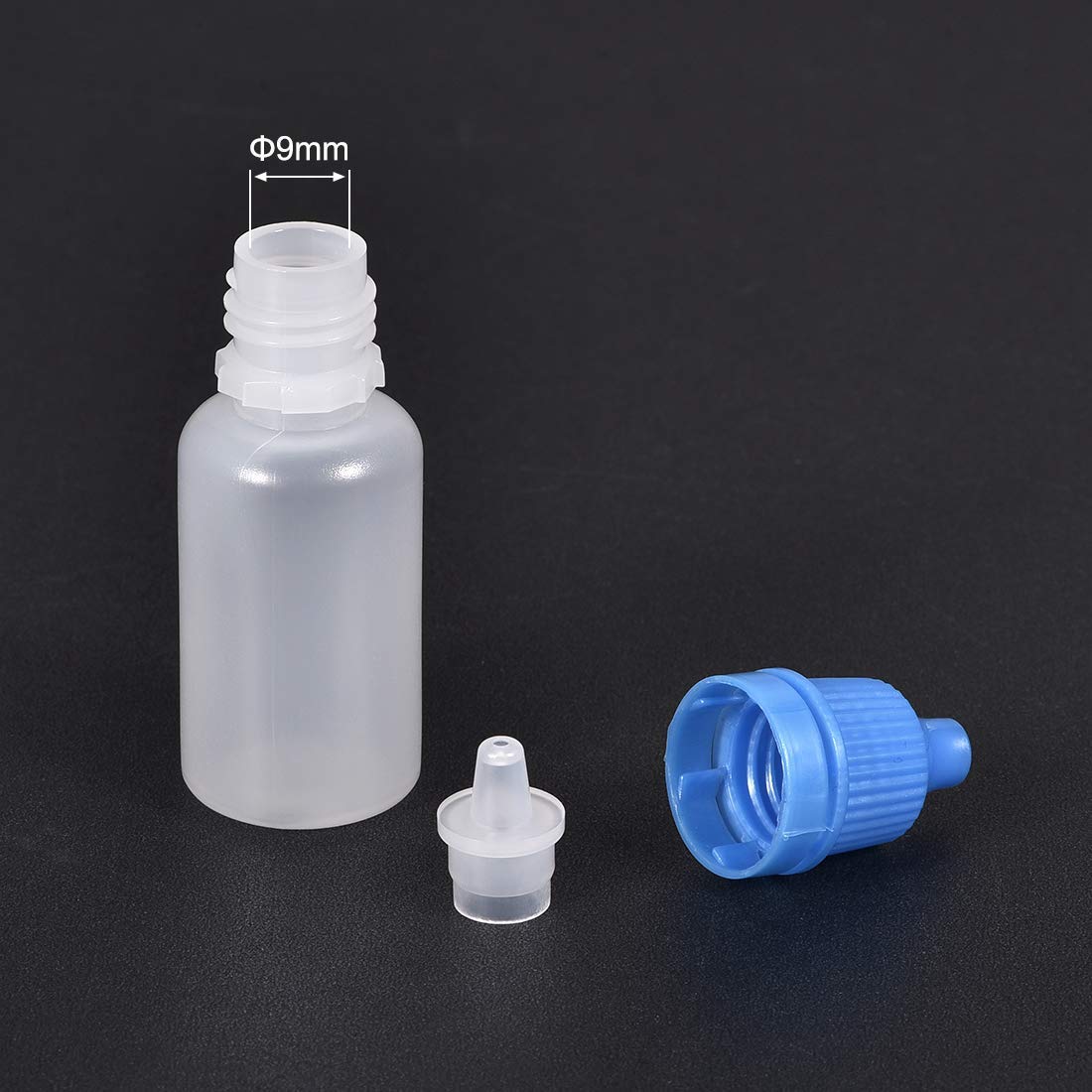 6 Bouteilles Applicateur Colle 30ml - Pointe Aiguille Précise - Pour Artisanat & Réparations Précises