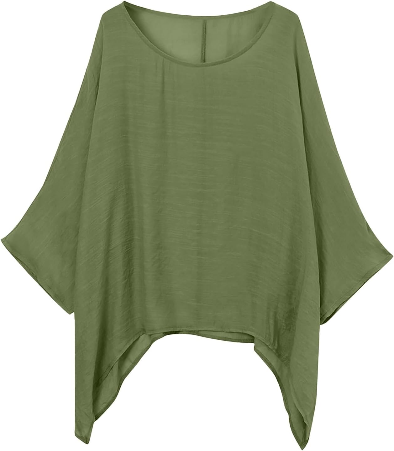 2025 Long Sleeve T Shirt Womens Blouse Loose Tunic Women's Fashionable and Casual Large Size Loose Cotton Nine Point Sleeve Top T Shirt Silk Button Down Blouse