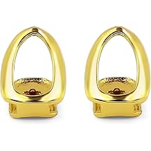 2Pcs Gold Tooth Cap Open Face Single Grill Teeth Fashion Jewelry for Hip Hop Party Rapper Costume Halloween Cosplay