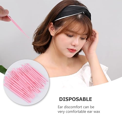 Miniatura 8 de Limpiador de cera de oído desechable, limpiador de oído, cuchara de oído, herramienta removedor de cera de oído (color al azar)
